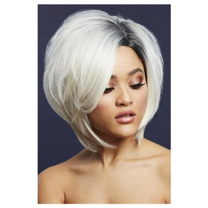 Fever Savanna Wig, True Blend, Ice Blonde
