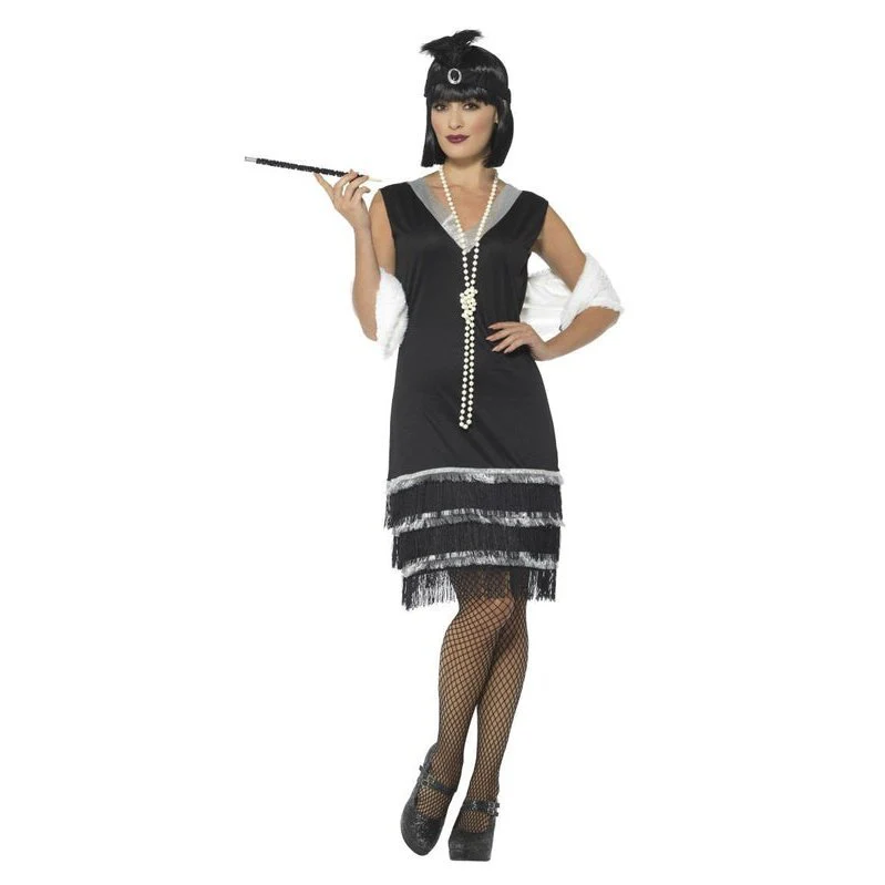 Flapper Costume - Fur Stole - Image 4