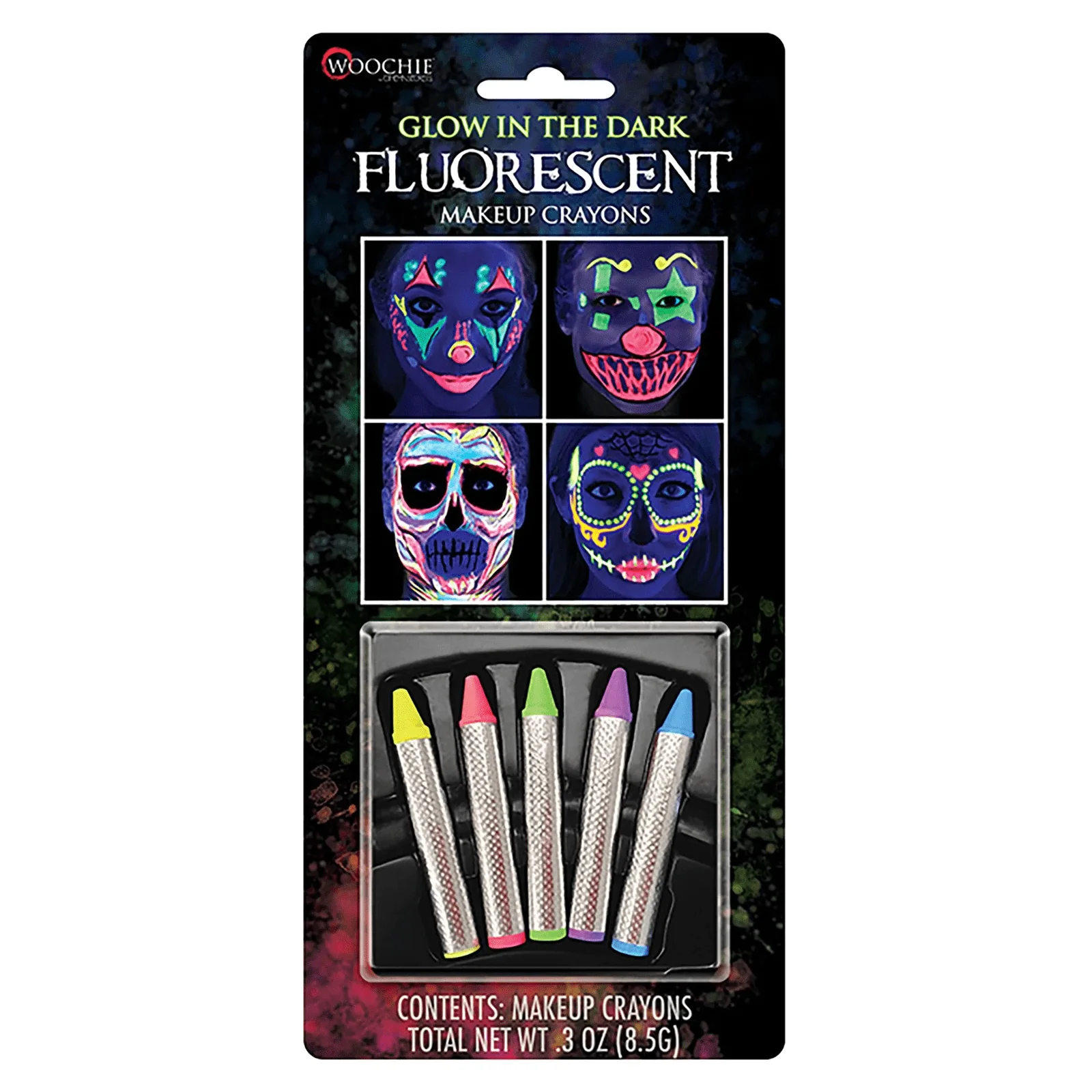 Fluorescent Makeup Crayons