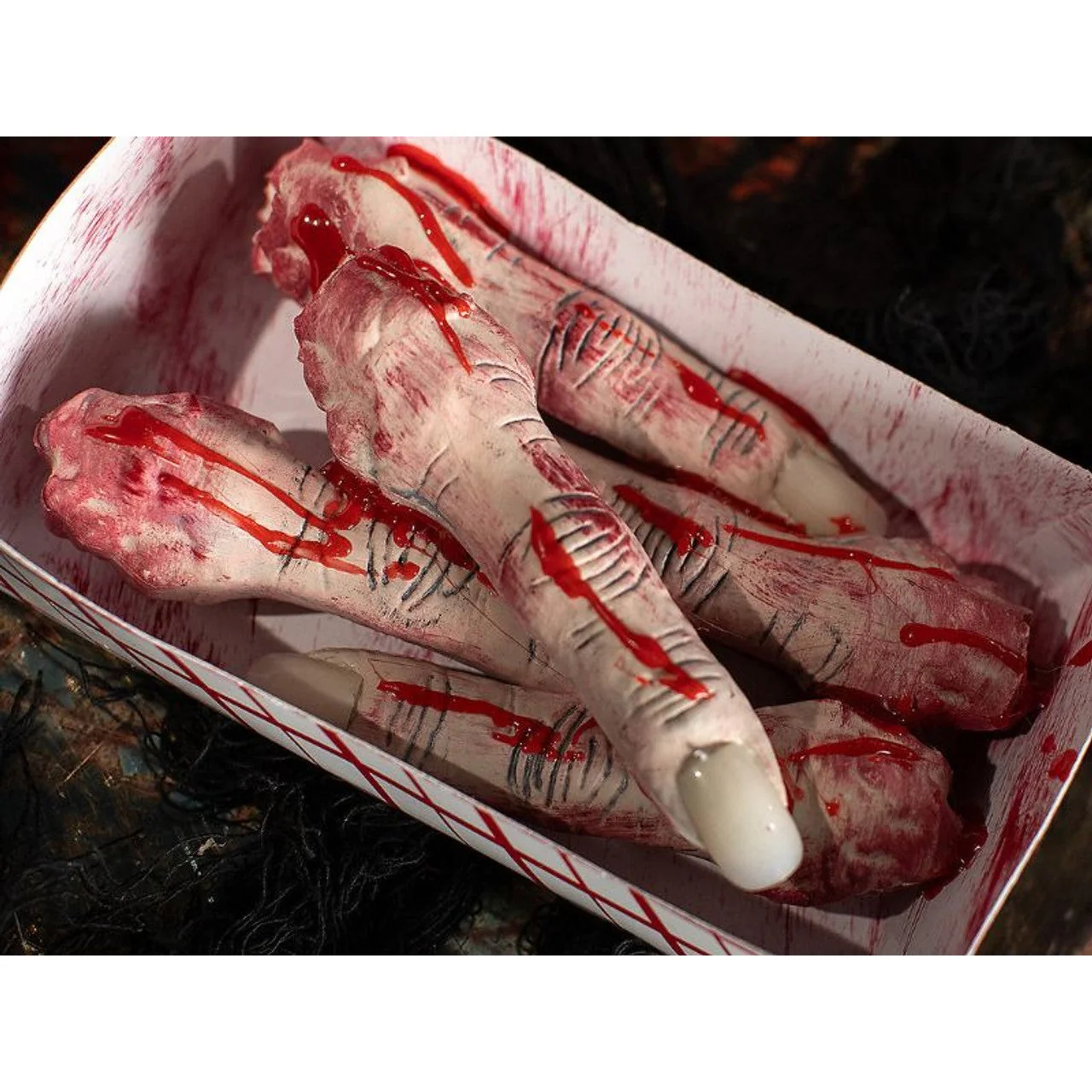Food Tray Of Fingers Body Parts - Image 2