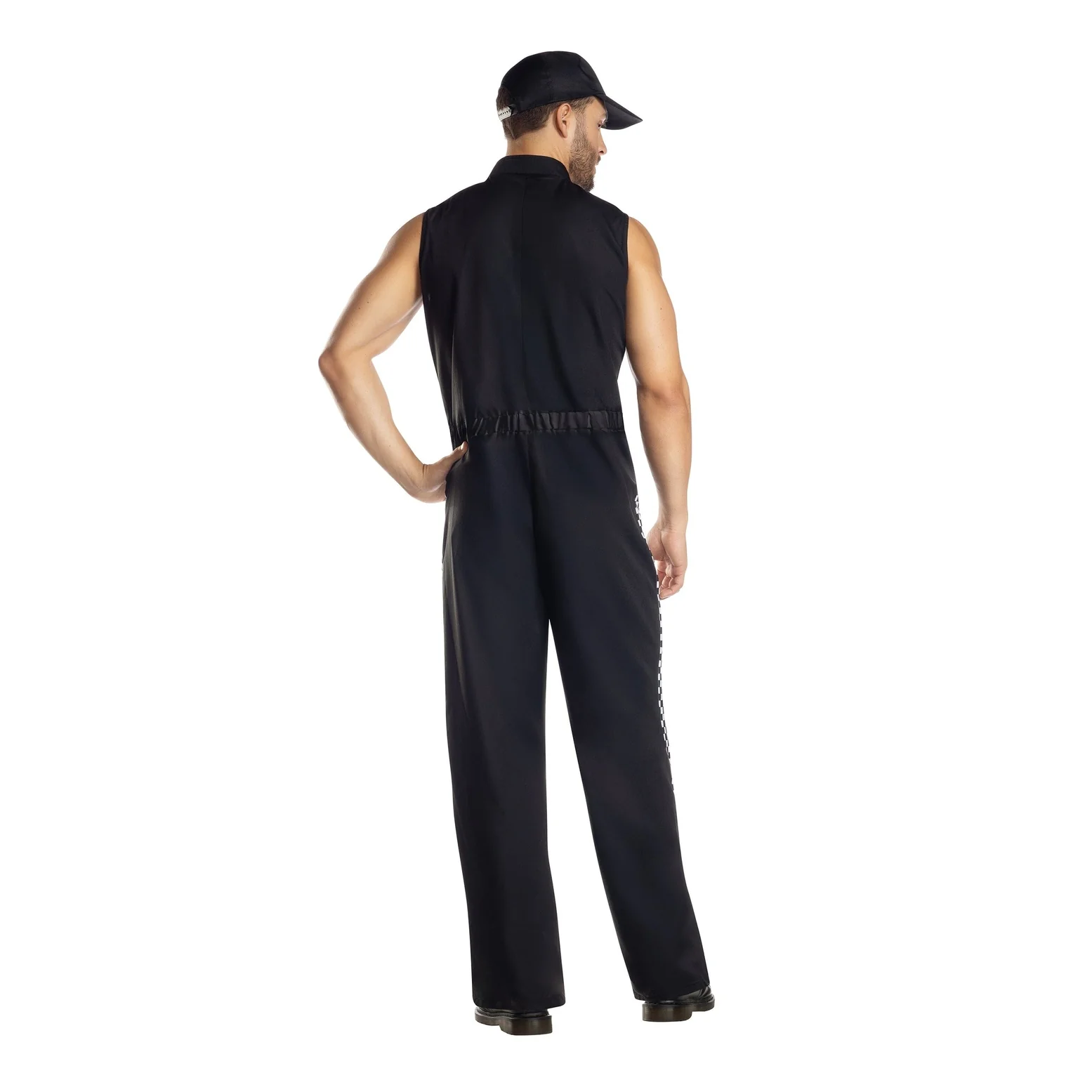 Formula Racer Jumpsuit Men’s Costume - Image 2