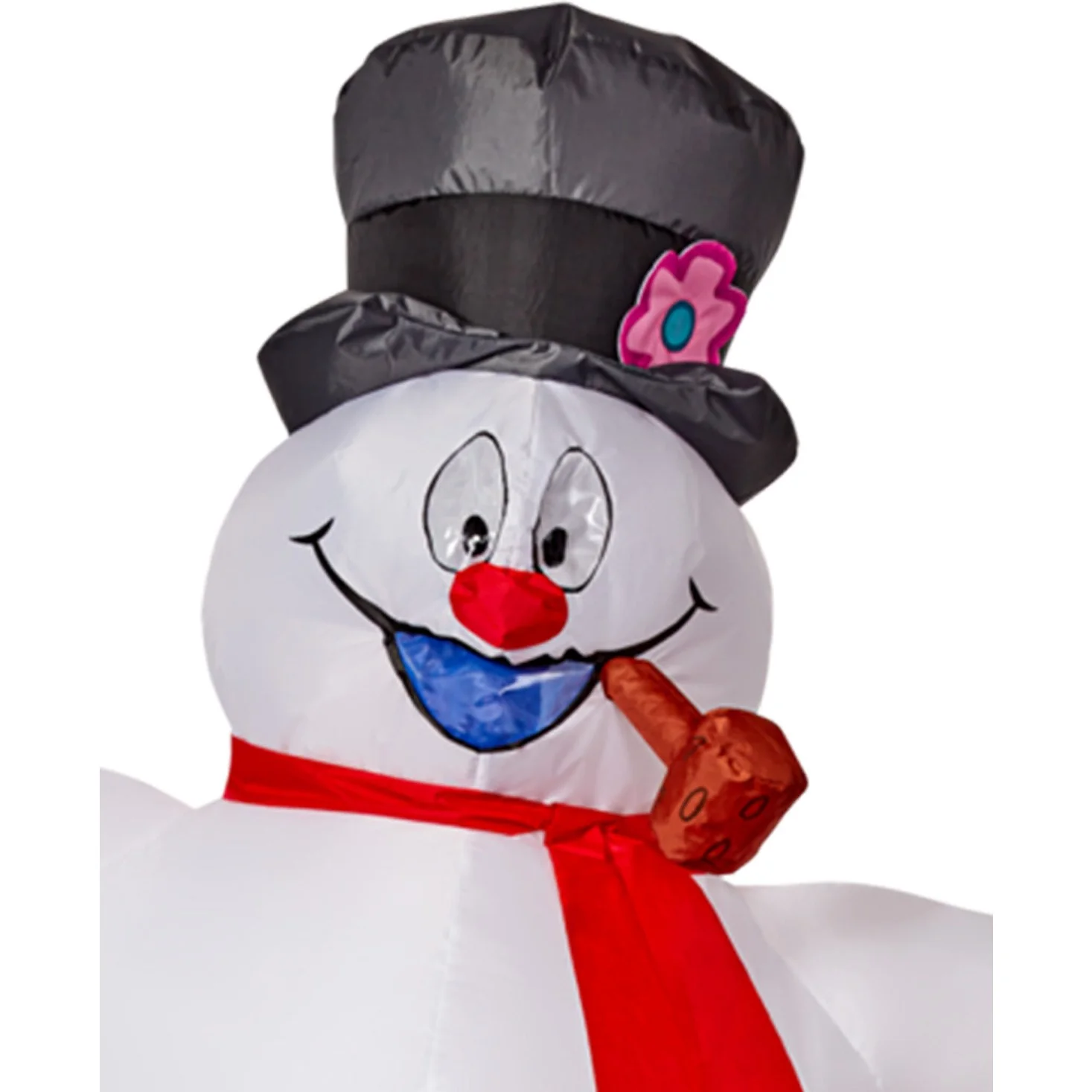Frosty the Snowman Inflatable Costume- Standard Adult - Image 2