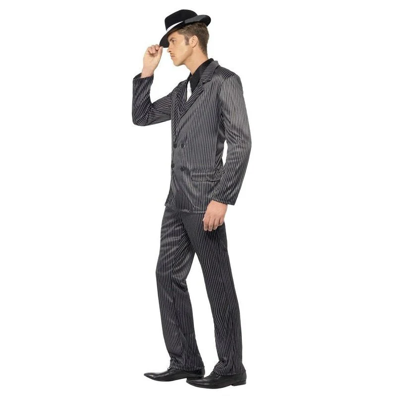 Gangster Costume Black - Image 2