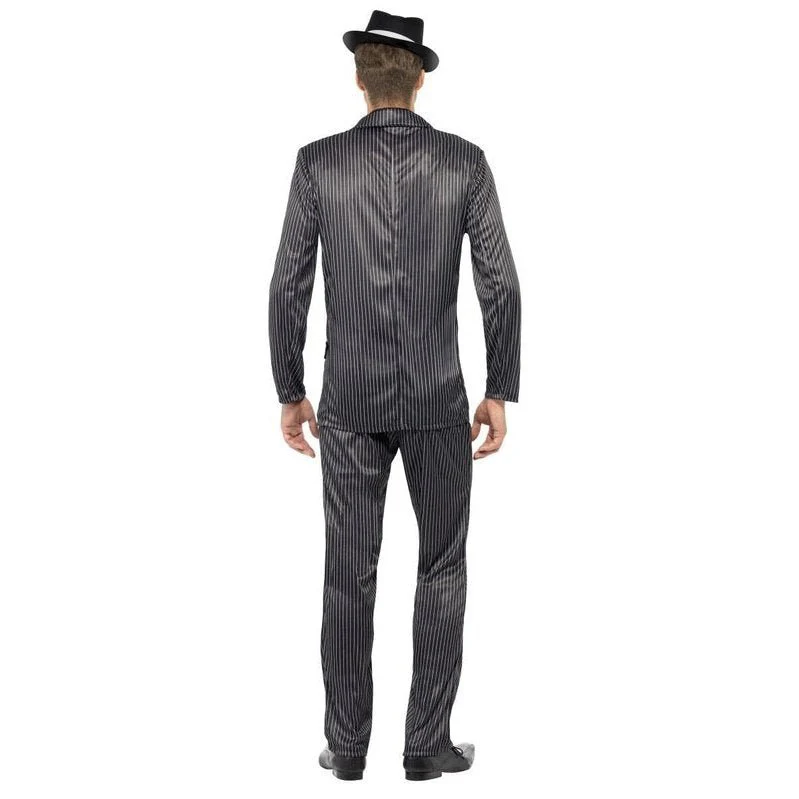 Gangster Costume Black - Image 3