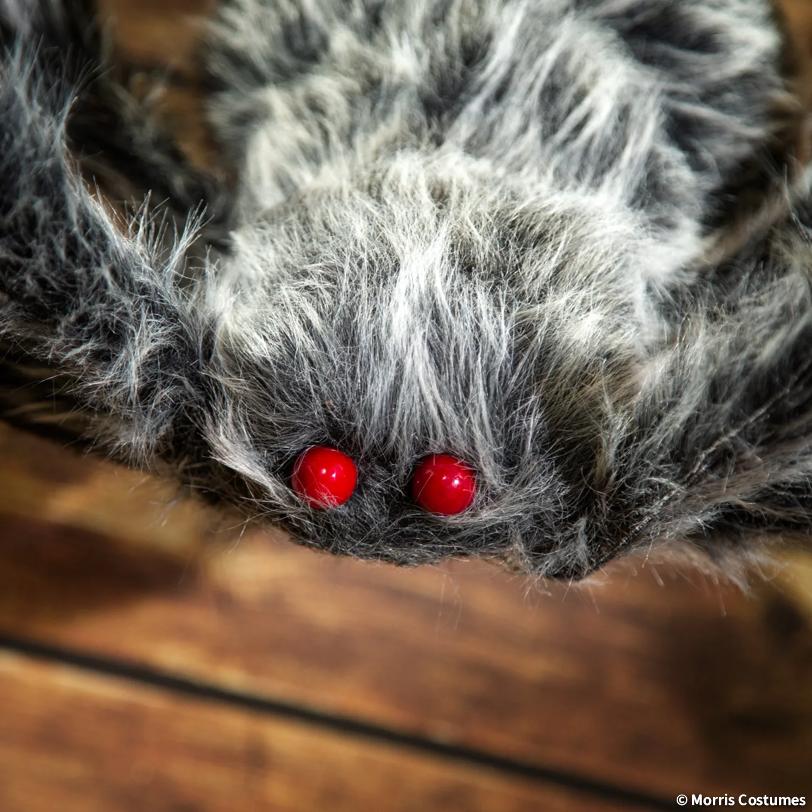 Giant Poseable Furry Black Foam Spider, 3.8 Metres - Image 2