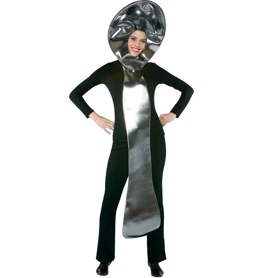 Giant Spoon Adult Costume Tunic with Headpiece - Image 2