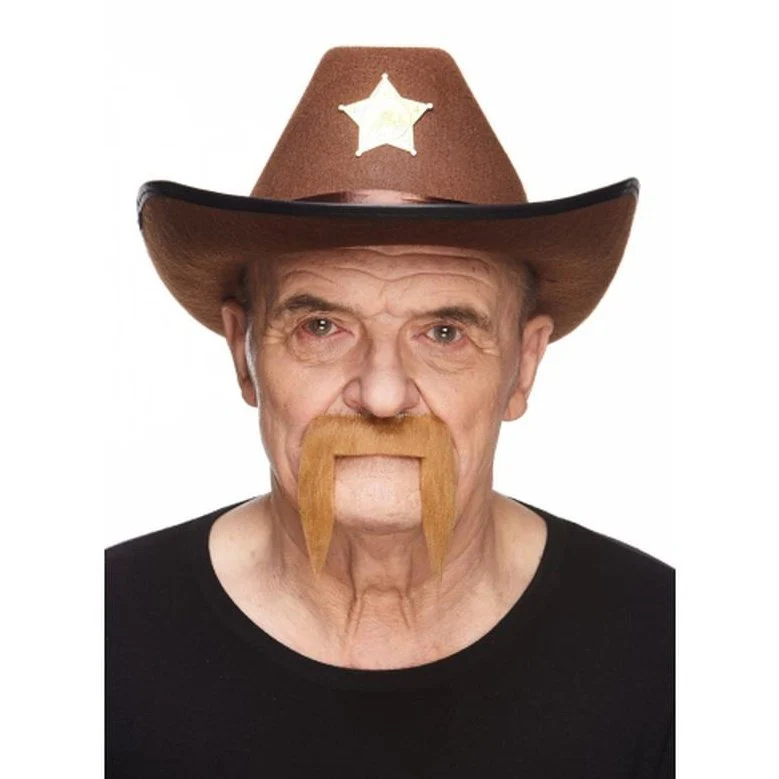 Ginger Horseshoe Moustache