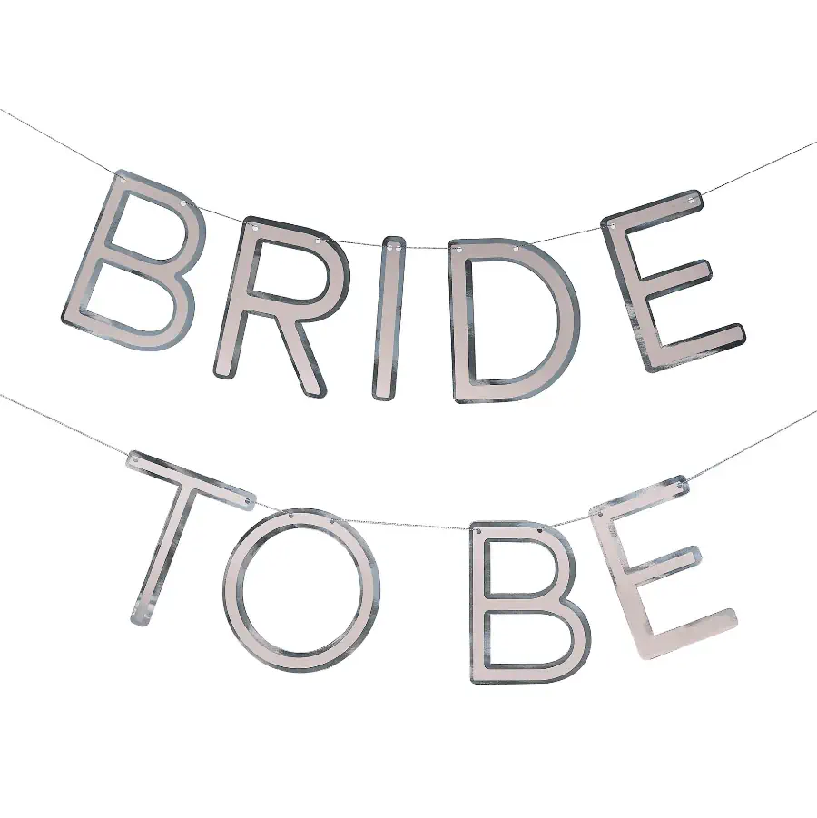 Ginger Ray Bride To Be Garland - Image 2