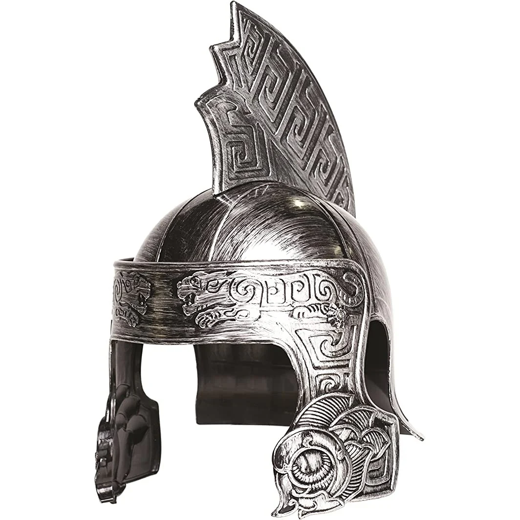 Gladiator Tiger Silver Helmet