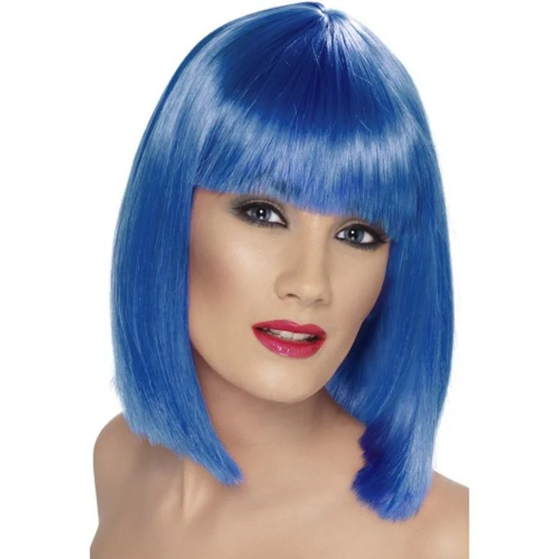 Glam Wig - Blue, Short