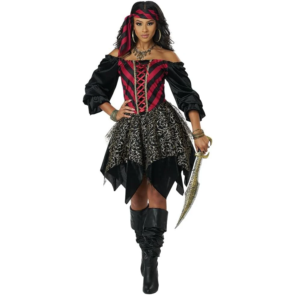 Glimmering Sea Pirate Women's Costume