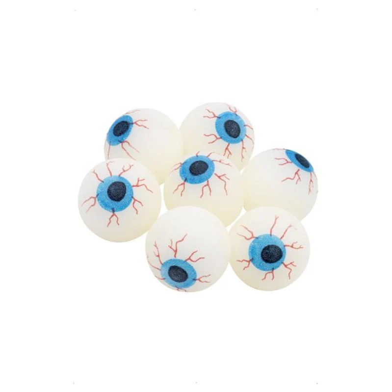 Glow In The Dark Eyeball Powerball, White