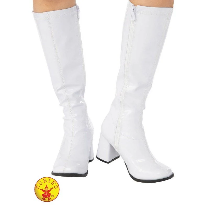 Go Go Boots, White