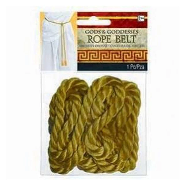 Gods & Goddes Rope Belt Gold