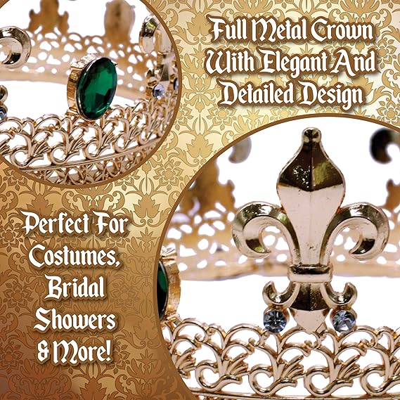 Gold Metal Crown - Image 2