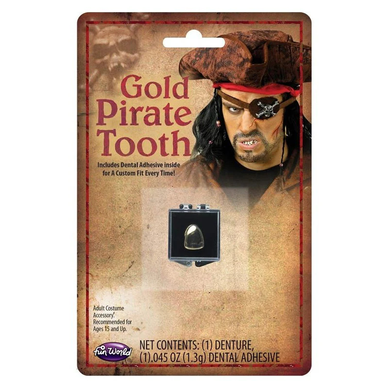 Gold Pirate Tooth - Image 2