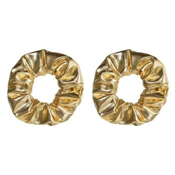 Gold Scrunchies 2pk