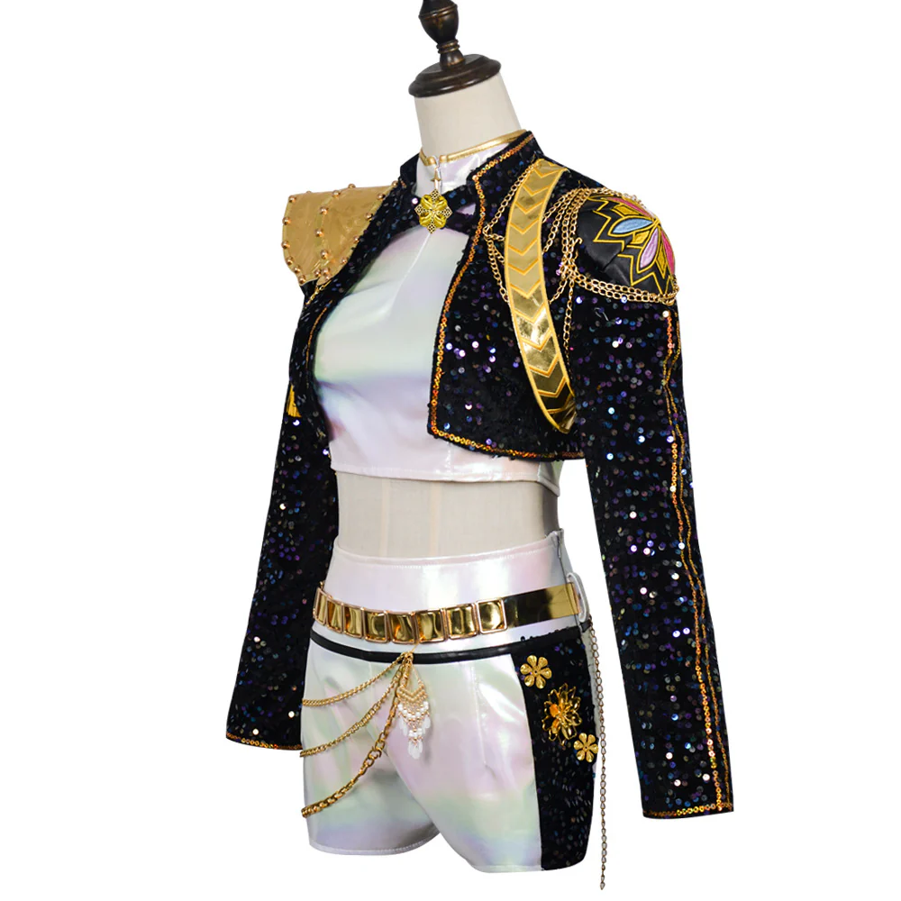 Golden Stage Inspired Deluxe Rumi Costume, Child - Demon Hunters - Image 3