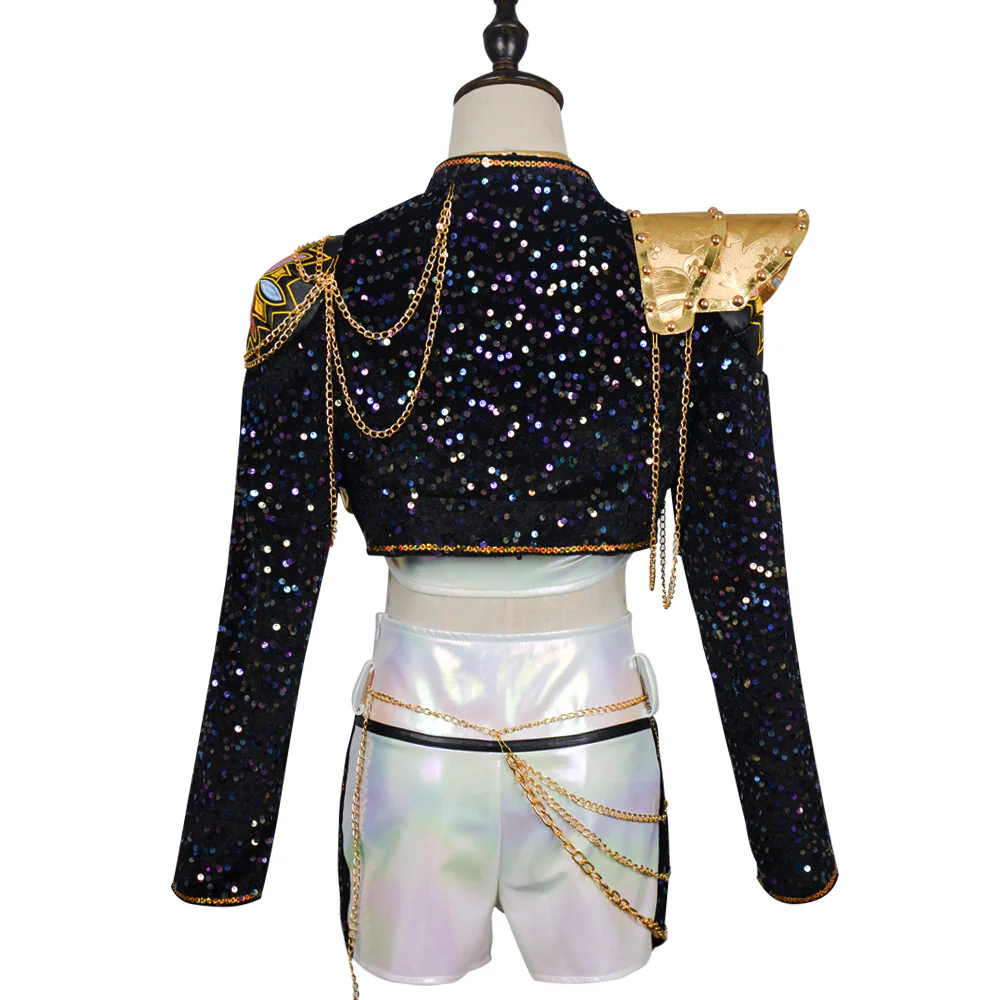Golden Stage Inspired Deluxe Rumi Costume, Child - Demon Hunters - Image 4