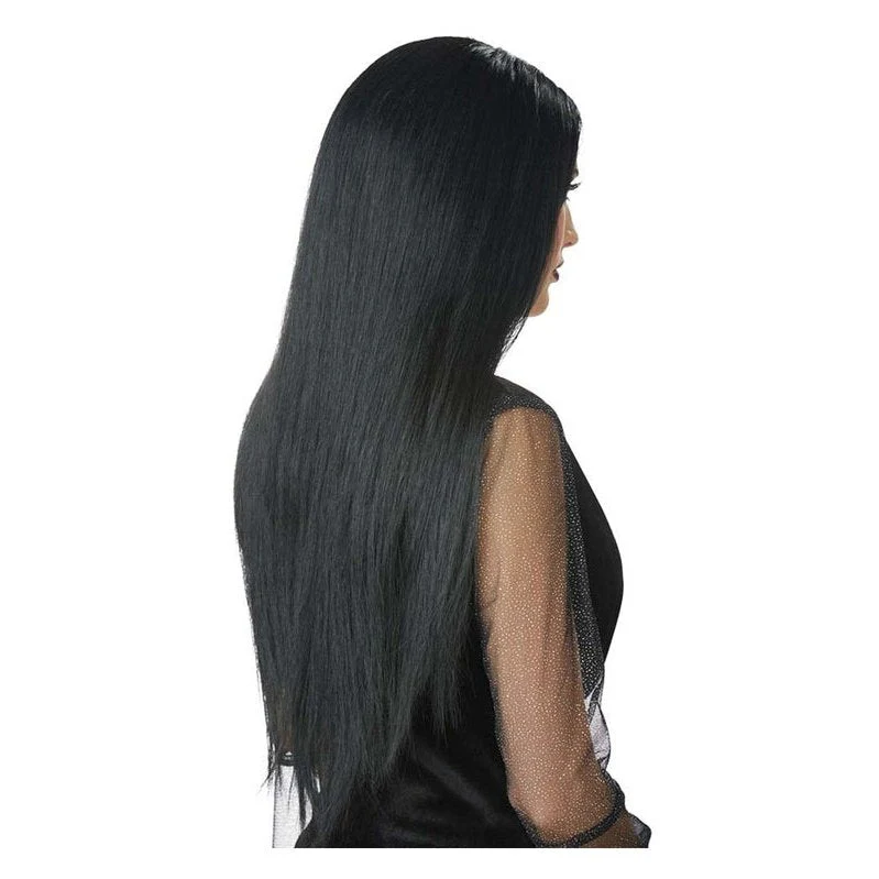 Gothic Matriarch Black Wig - Image 2