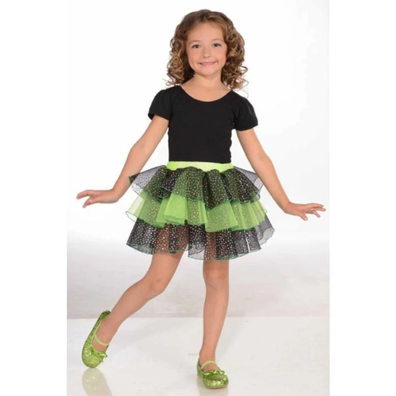 Green And Black Tutu Size S