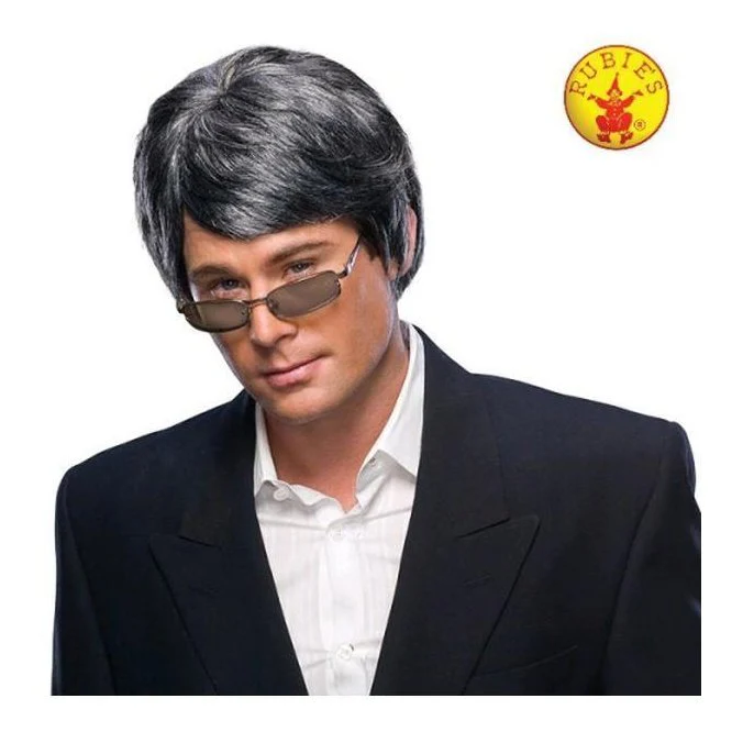 Grey Men's Wig Adult