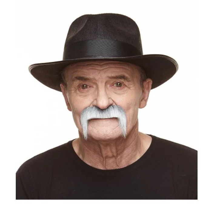 Grey Walrus Moustache
