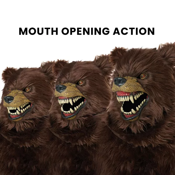 Grizzly Bear Ani-Motion Mask - Image 2