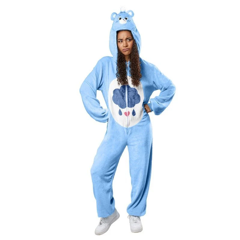 Grumpy Bear Carebears Costume, Adult - Image 2
