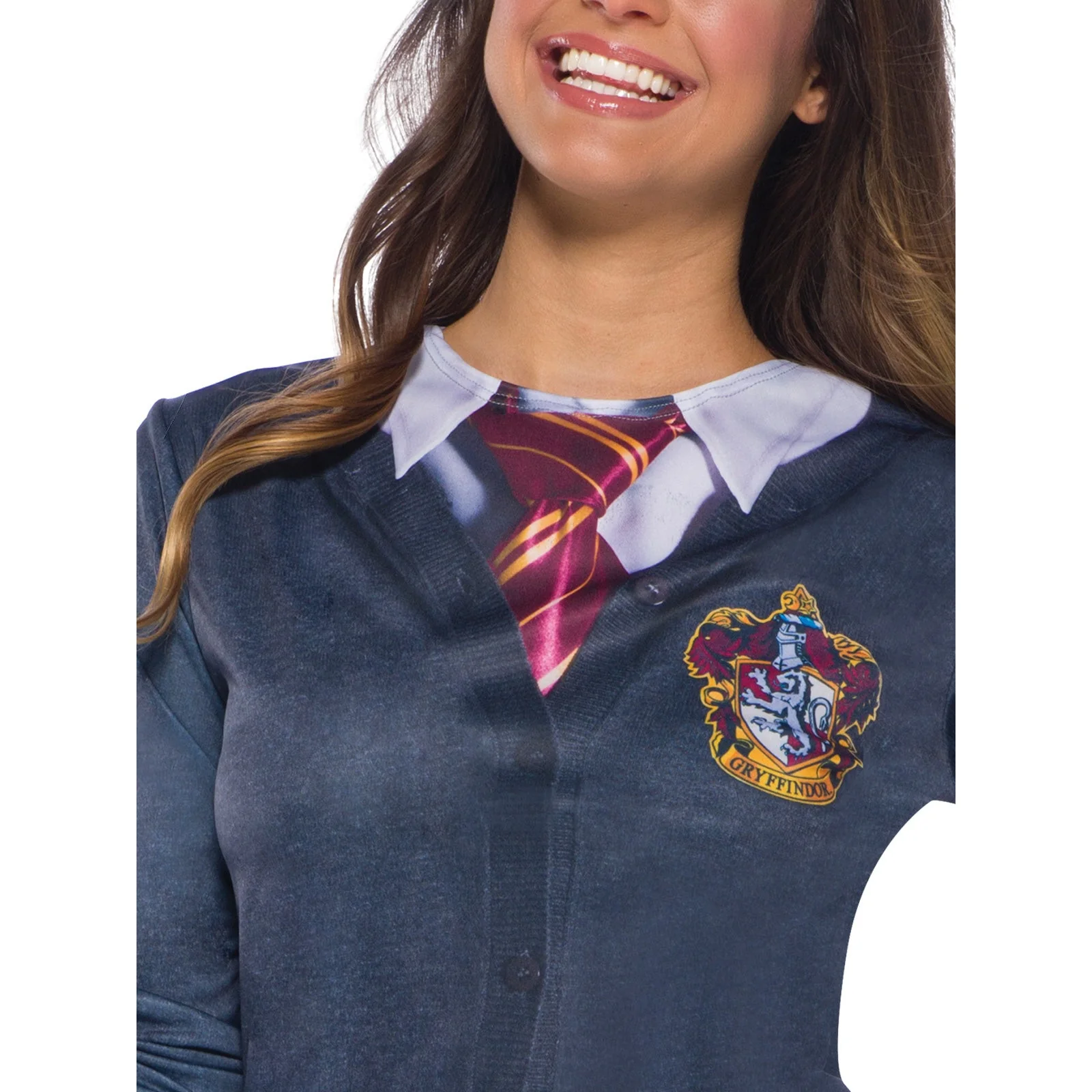 Gryffindor Costume Top, Adult. - Image 2