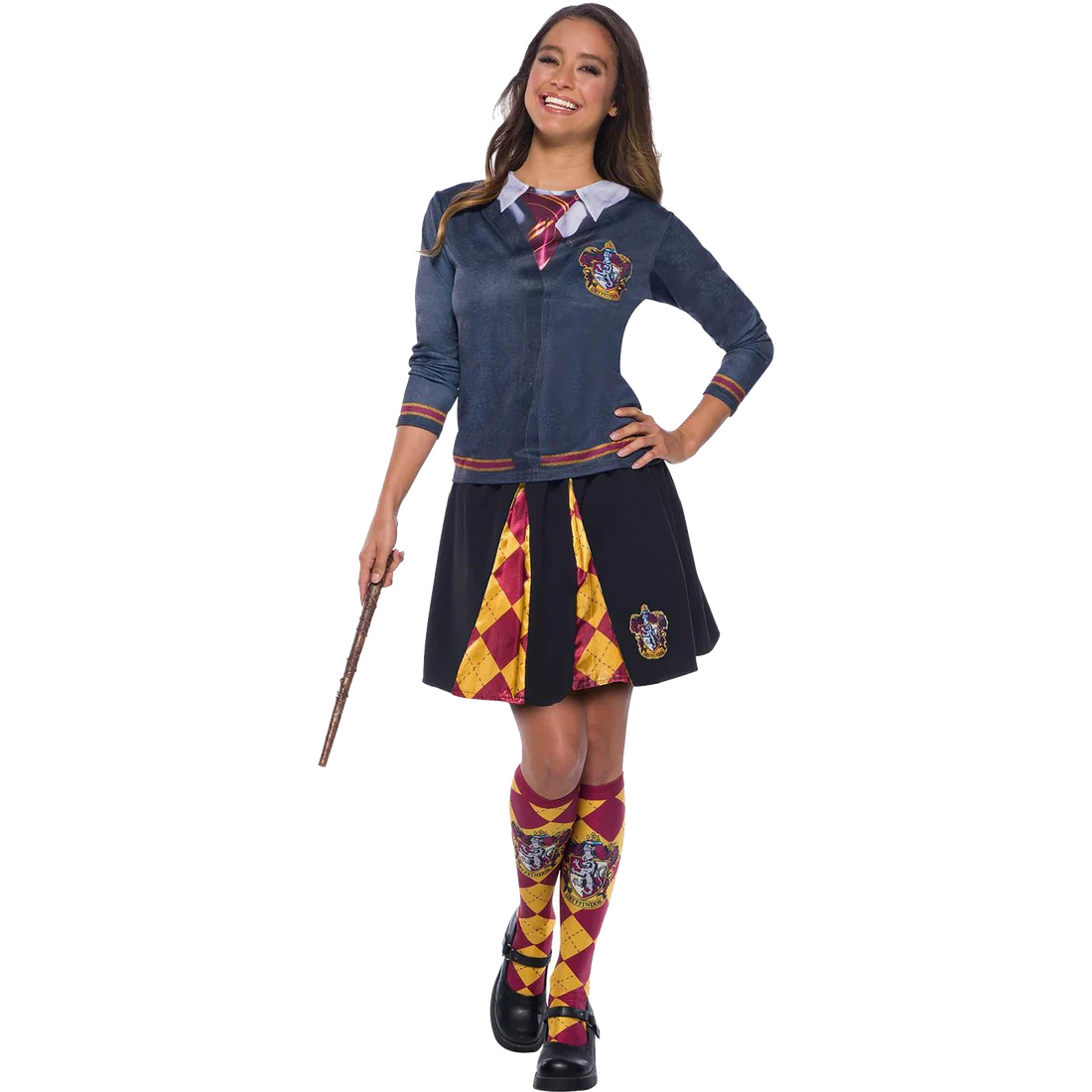 Gryffindor Costume Top Adult Size Medium