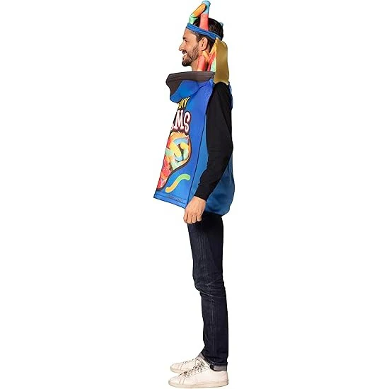 Gummy Worms Bag of Candy Adult Costume Tunic - Image 3