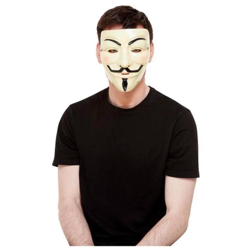 Guy Fawkes Mask, White