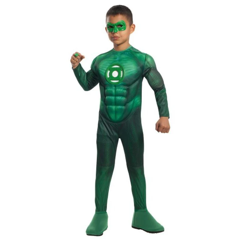 Hal Jordan Deluxe Muscle Chest Child Size M - Image 2