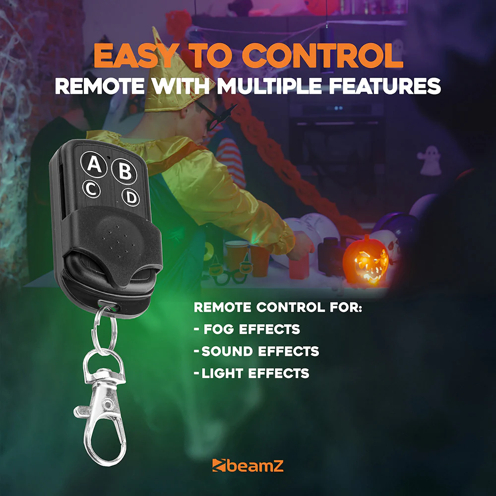 Halloween Pack – Compact LED Smoke Machine 550W and Pumpkin Cover - Image 3