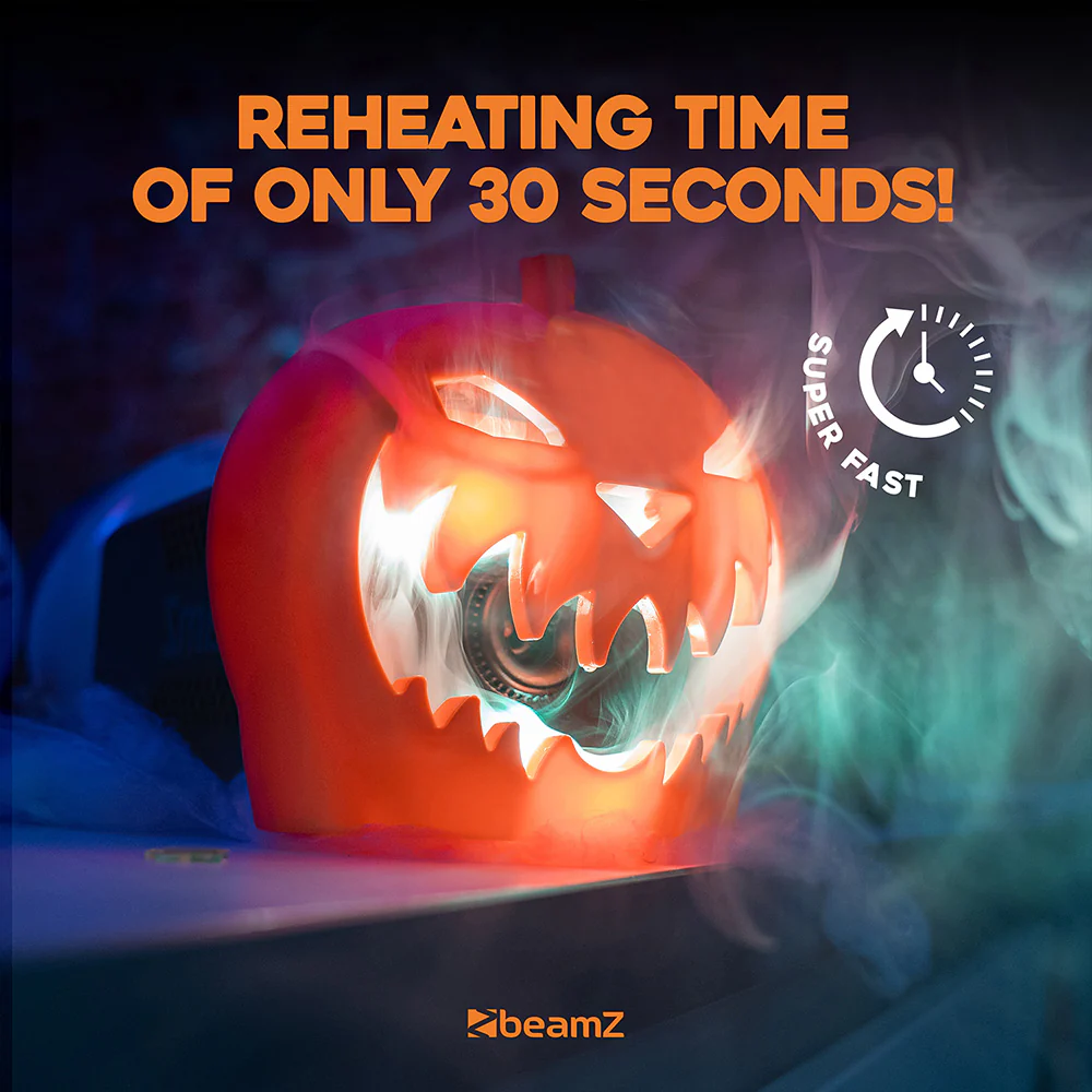 Halloween Pack – Compact LED Smoke Machine 550W and Pumpkin Cover - Image 5