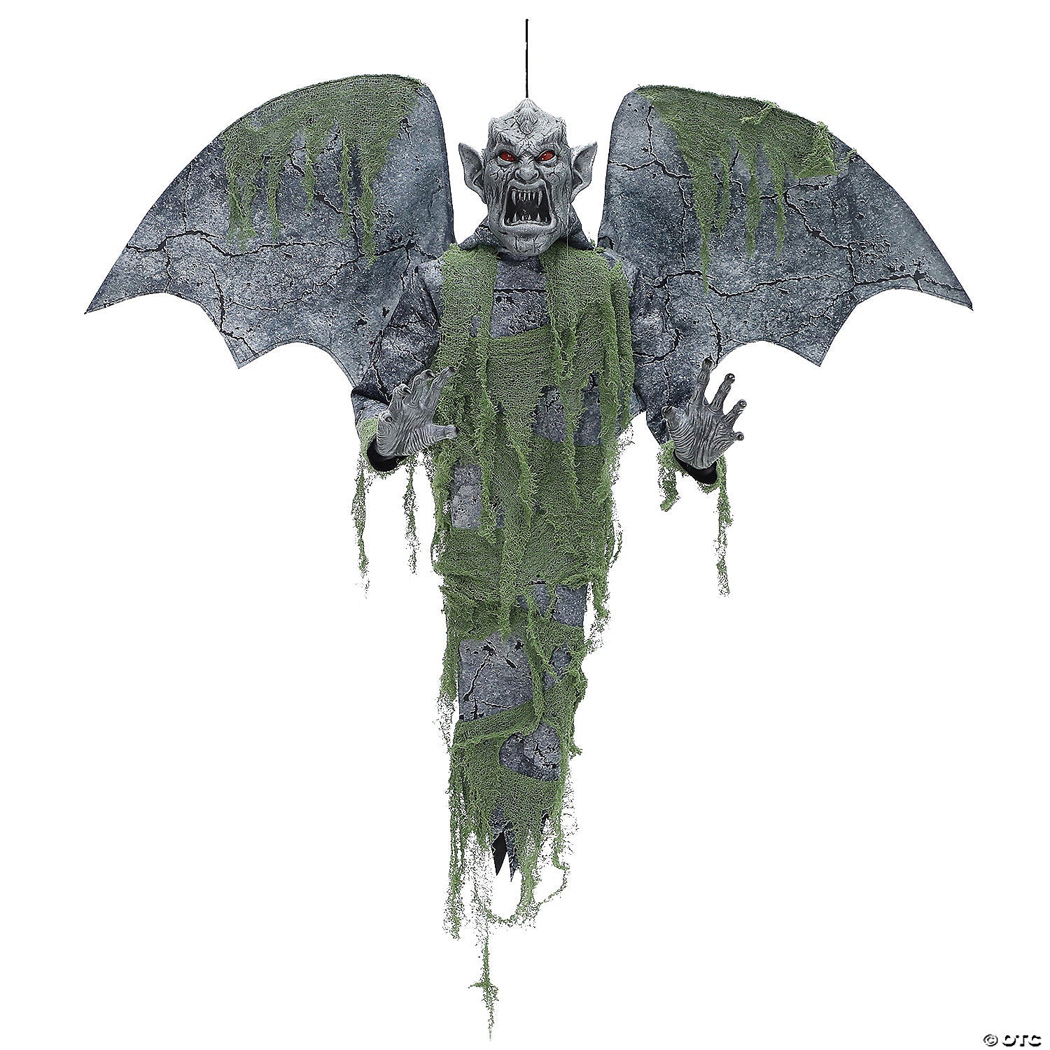 40" Hanging Gargoyle Prop Halloween Decoration - Image 2