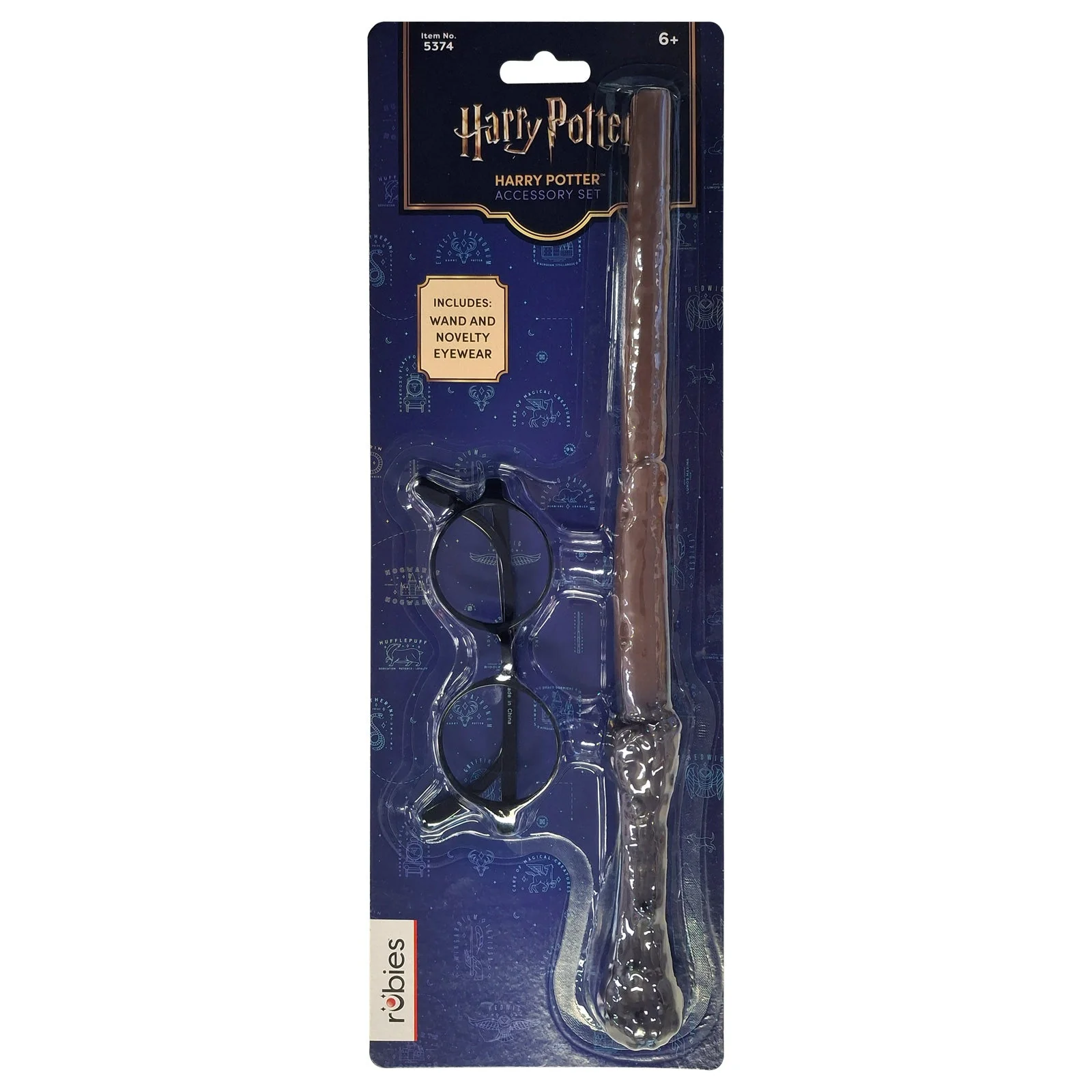 Harry Potter Glasses & Wand Kit - Image 3