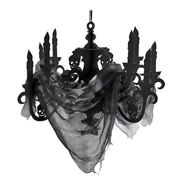 Haunted Mansion Candelabra With Gauze