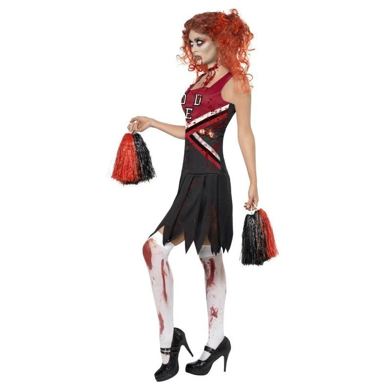 High School Horror Cheerleader Costume - Image 2
