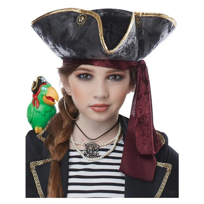 High Seas Captain Girl's Costume - Image 3