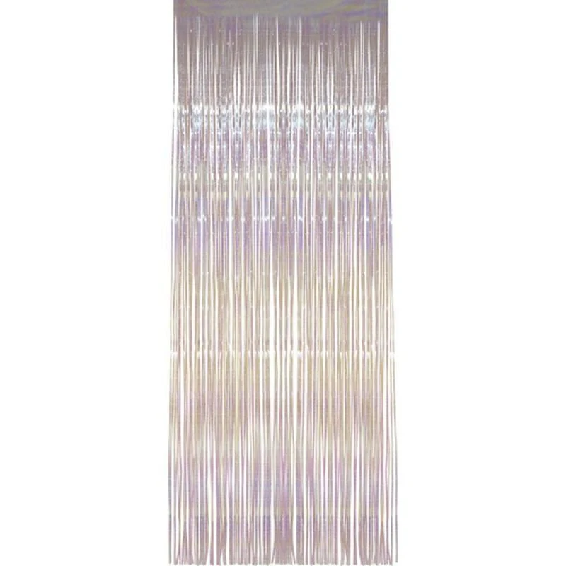 Shimmer Curtain, White