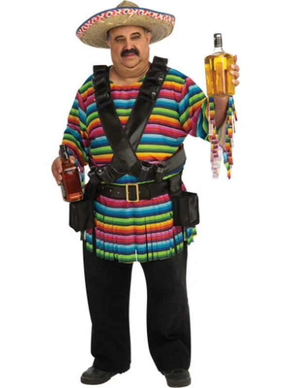 Hombre Mexican Costume Size Std - Image 2