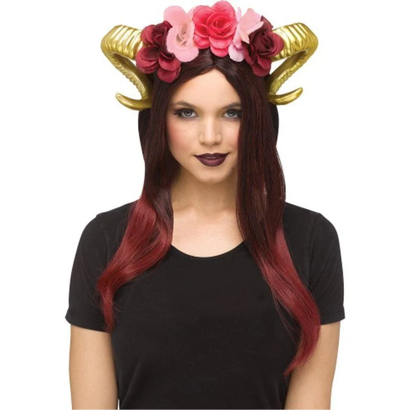 Horn Flower Headpiece Gold