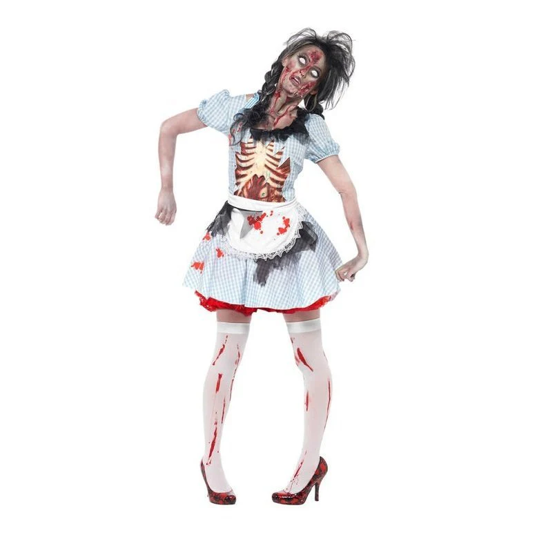 Horror Zombie Countrygirl Costume - Image 4
