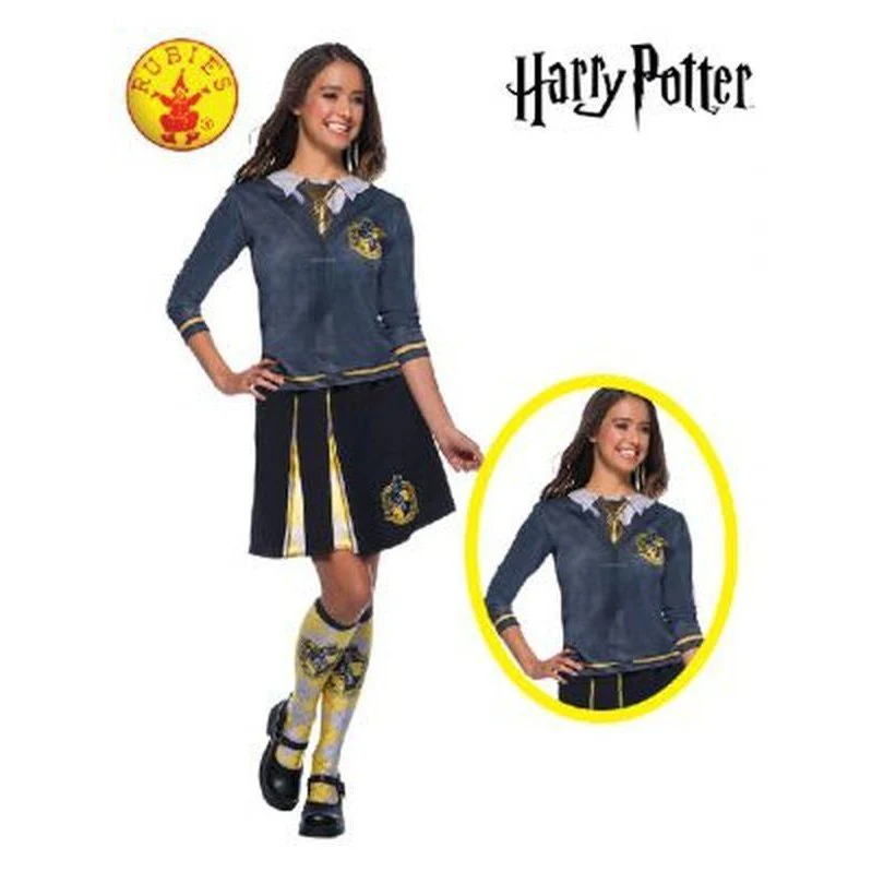 Hufflepuff Costume Top Adult Size Medium