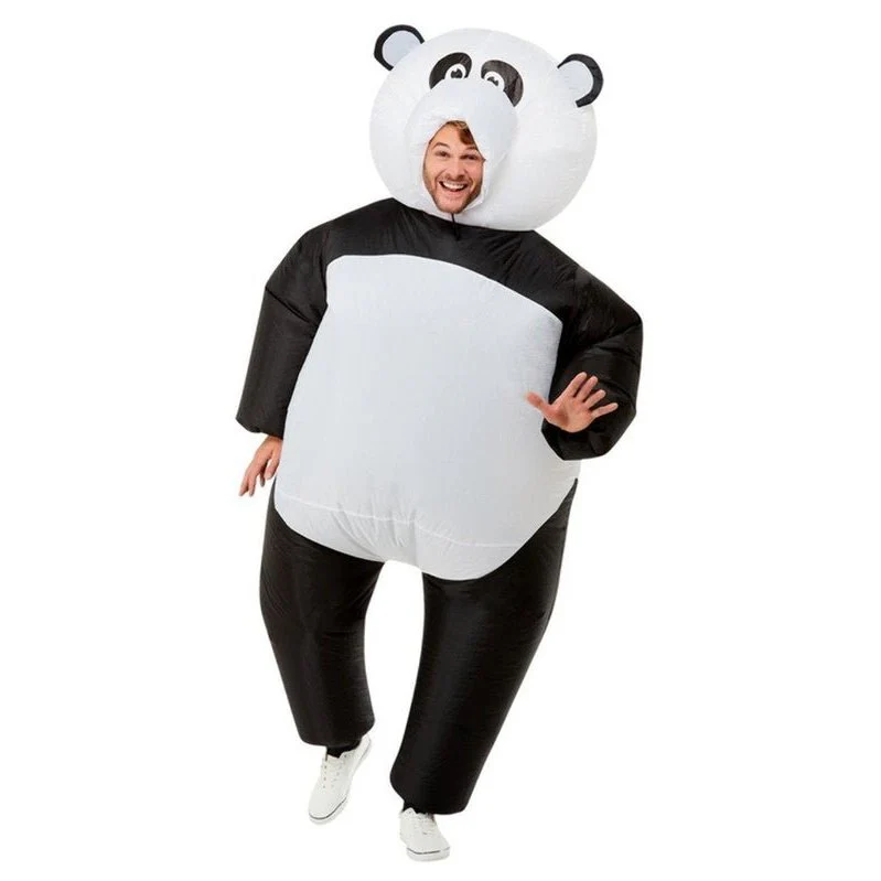 Inflatable Giant Panda Costume, Black & White - Image 2