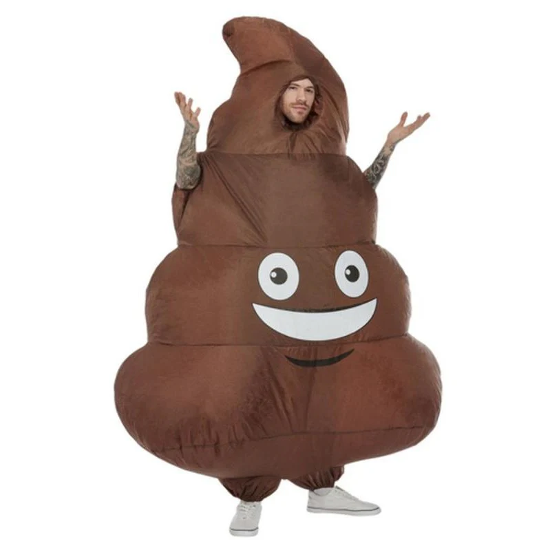 Inflatable Poop Costume, Brown - Image 2
