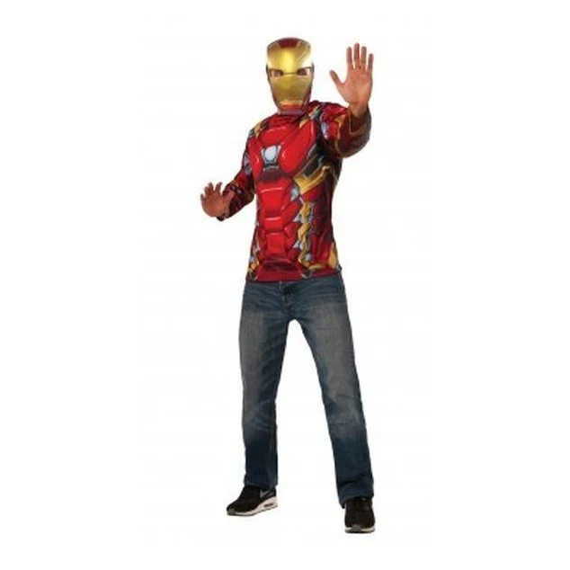 Iron Man Adult Costume Top Size Std - Image 3
