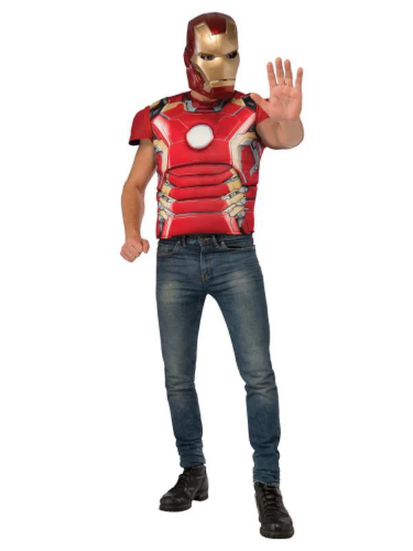 Iron Man Avengers 2 Costume Top Size Std